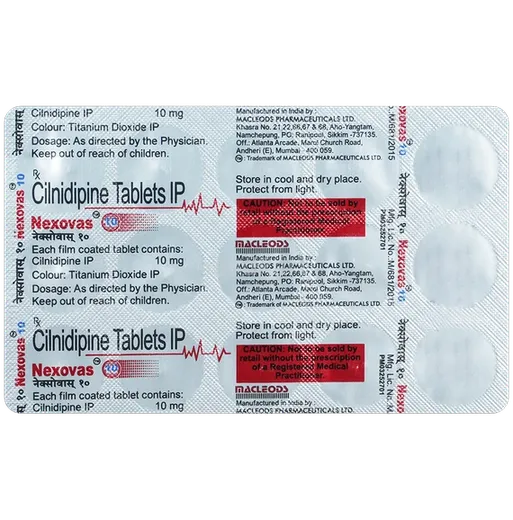 nexovas 10mg tablet 15's
